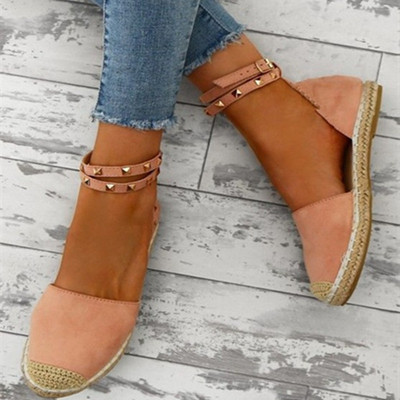 Mocasini casual dama din piele intoarsa in trei culori cu bretele nituite