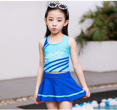 Παιδικό μαγιό για κορίτσια δύο  μέρησε δύο χρώματα