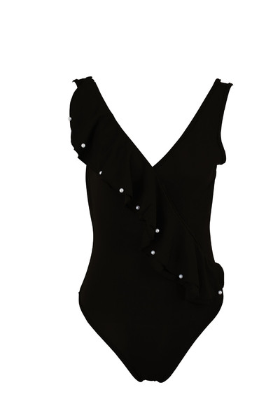 Costum de baie complet NOU elegant pentru femei, în patru culori, cu decolteu în V adânc cu decor