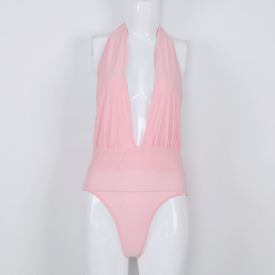 Costum de baie complet NOU modern pentru femei, cu spatele gol și decolteu deschis, în patru culori