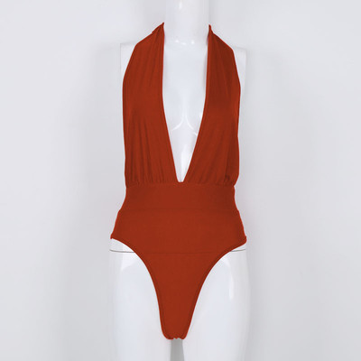 Costum de baie complet NOU modern pentru femei, cu spatele gol și decolteu deschis, în patru culori