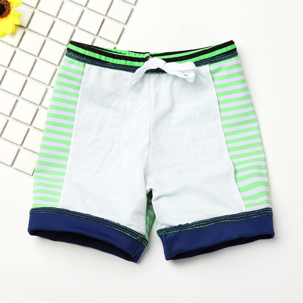 Costum de baie pentru copii în dungi în două părți