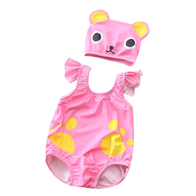 Costum de baie intreg pentru baieti si fete pentru copii cu animatie imprimata