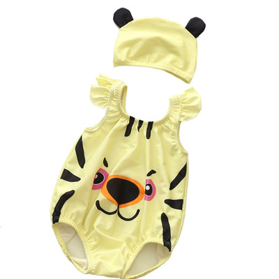 Costum de baie intreg pentru baieti si fete pentru copii cu animatie imprimata