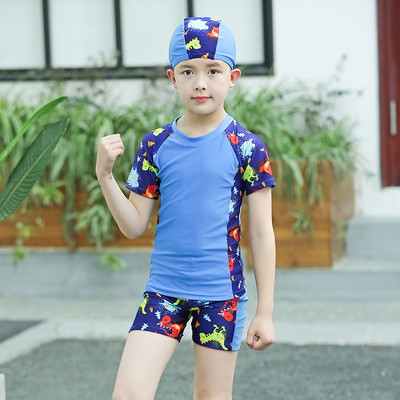 Costum de baie copii pentru baieti in doua parti in mai multe culori