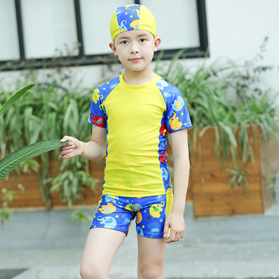 Costum de baie copii pentru baieti in doua parti in mai multe culori