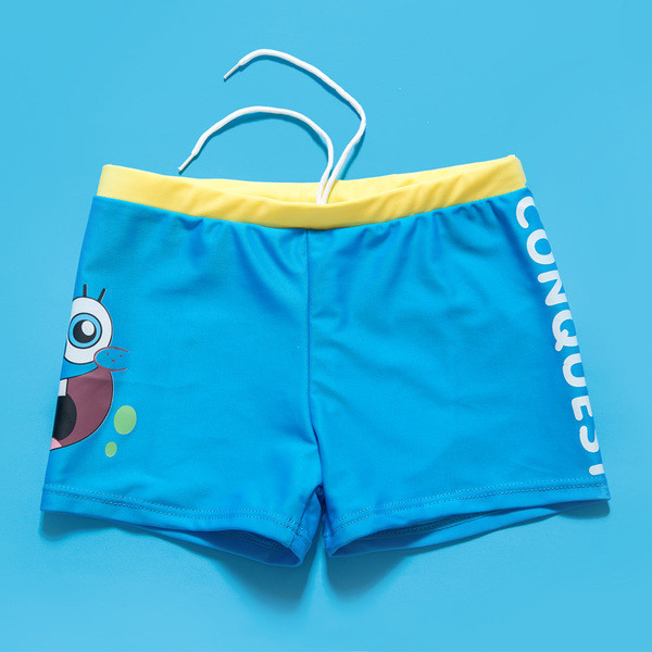 Παιδικό μαγιό  για αγόρια σε μπλε και κίτρινο χρώμα