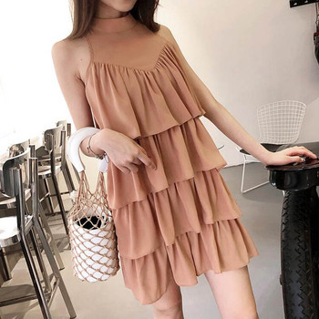 Κομψό γυναικείο φόρεμα για το το καλοκαίρι σε τρία χρώματα