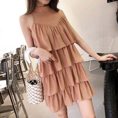 Κομψό γυναικείο φόρεμα για το το καλοκαίρι σε τρία χρώματα