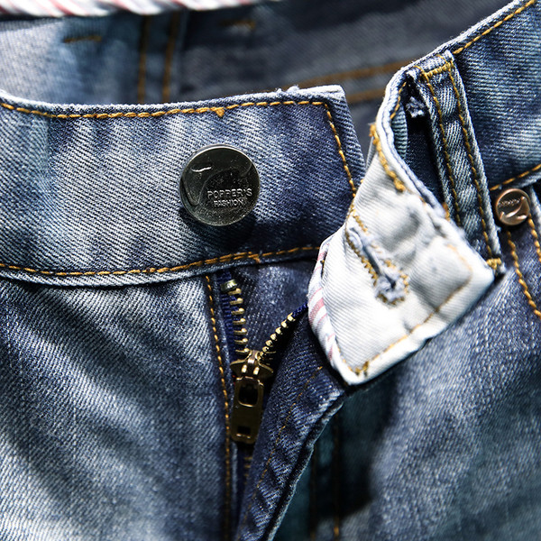 Világos alkalmi férfi farmernadrág