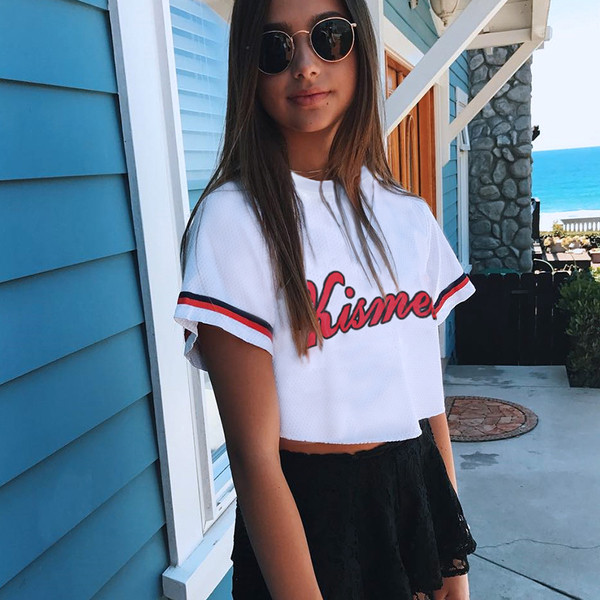 Tricou sport și casual de damă alb cu inscripție