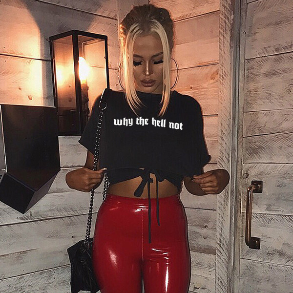 Tricou casual de damă în negru cu inscripție