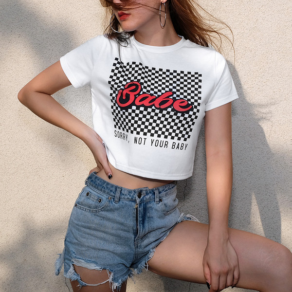 Tricou scurt elegant alb cu imprimeu