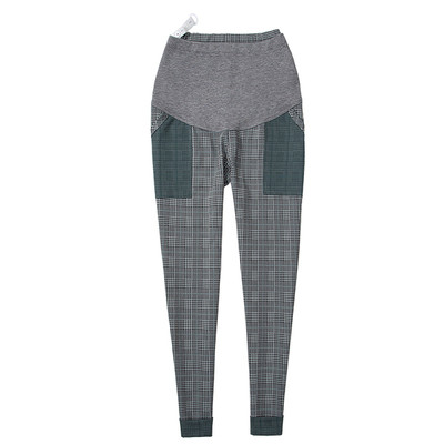 Pantaloni subțiri și comozi pentru gravide în două culori