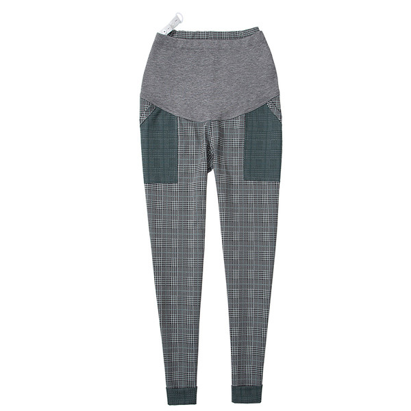 Pantaloni subțiri și comozi pentru gravide în două culori