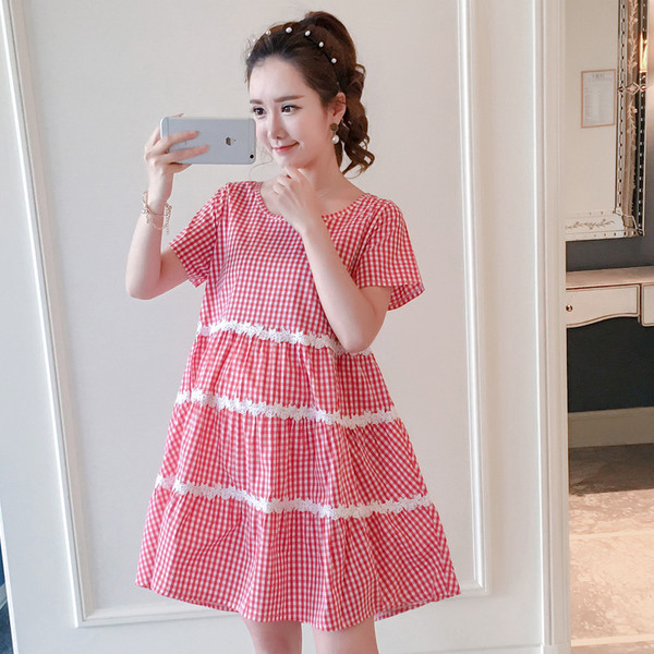 Βαμβακερό φόρεμα για έγκυες γυναίκες