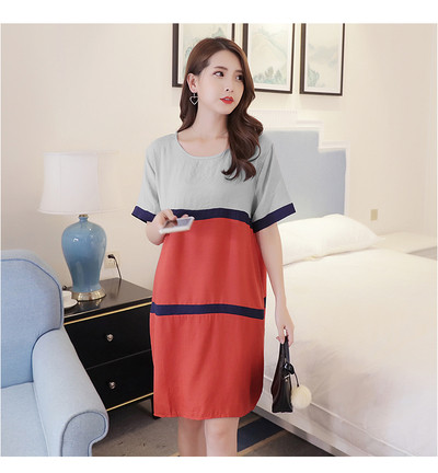 Καθημερινό φόρεμα για έγκυες γυναίκες σε δύο χρώματα