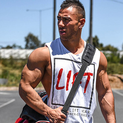 Ανδρικό μπλουζάκι σε διάφορα χρώματα με επιγραφή