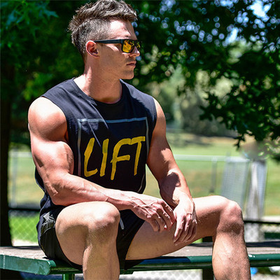 Ανδρικό μπλουζάκι σε διάφορα χρώματα με επιγραφή