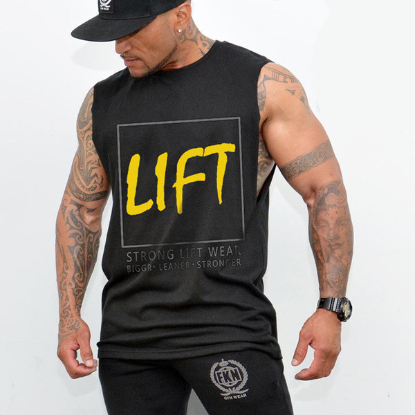 Ανδρικό μπλουζάκι σε διάφορα χρώματα με επιγραφή