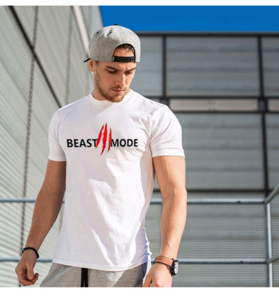 Tricou sport pentru bărbați în mai multe culori cu inscripție