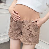 Σορτσάκια από δαντέλα για εγκύους σε δύο χρώματα