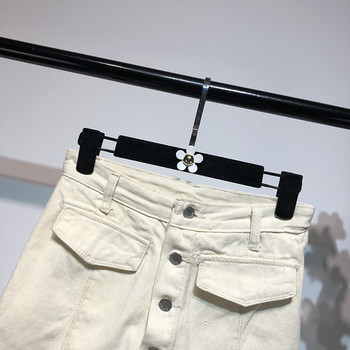 Κομψή  γυναικεία φούστα  - σχισμένη με κουμπιά