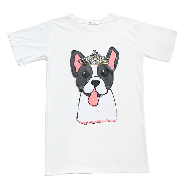 Tricou cu maneca scurta si aplicatie pentru gravide in trei culori