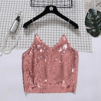 Maieu modern de dama in culori irizate cu paiete