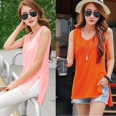 Γυναικείο μακρύ αμάνικο σε διάφορα χρώματα με πλαϊνά σχοινιά και ντεκολτέ σε σχήμα V