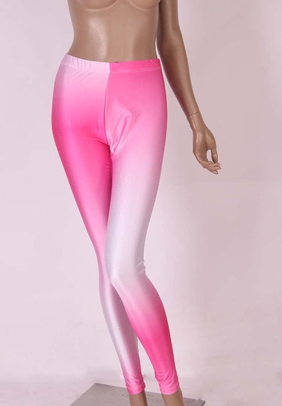 Спортен дамски клин в розов и син цвят