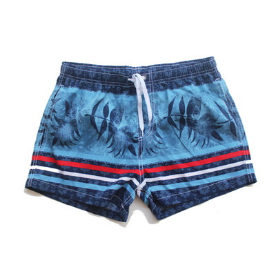 Мъжки бански с флорални мотиви