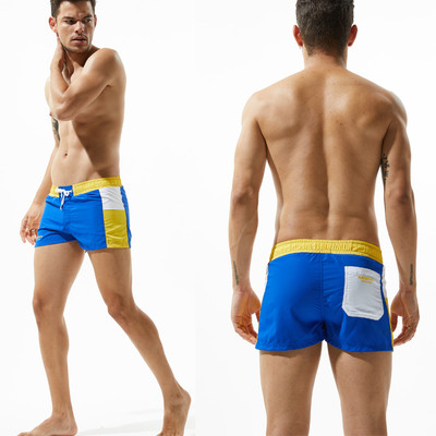 Мъжки бански боксерки с еластична талия