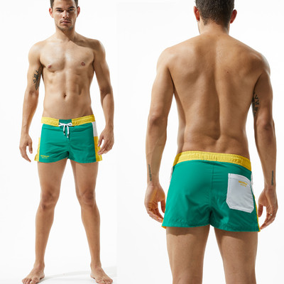 Мъжки бански боксерки с еластична талия