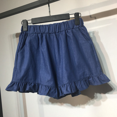 Дамски изчистени къси панталони