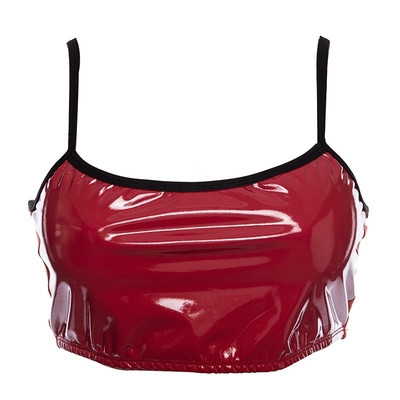 Модерен дамски топ с тънки презрамки