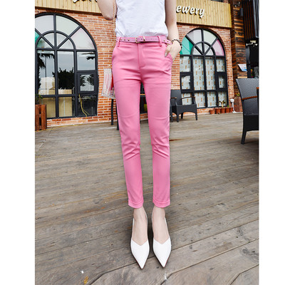 Елегантен дамски панталон Slim модел в четири цвята