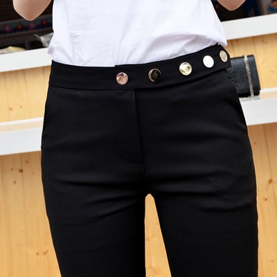 Pantaloni eleganti de dama in negru