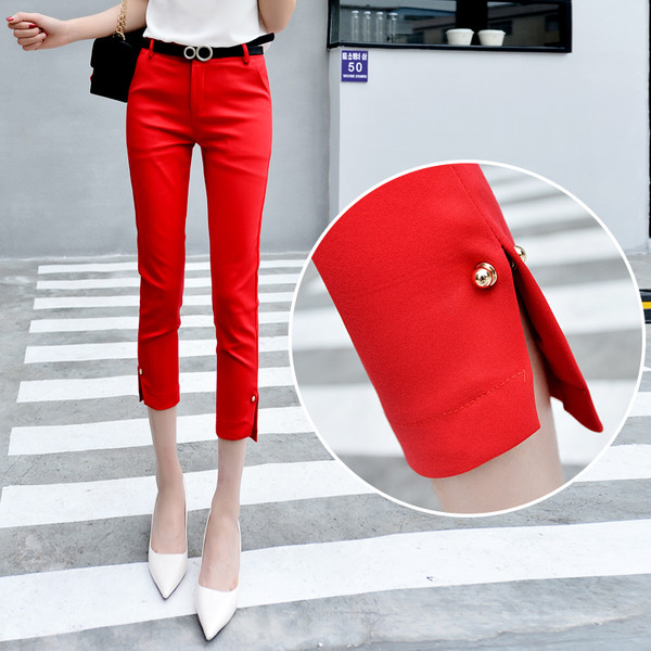 Елегантен 9/10 дамски панталон в три цвята