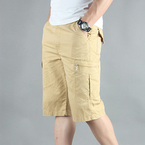 Мъжки ежедневни 7/8 панталони със странични джобове в няколко цвята