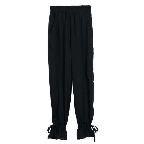 Ежедневен широк дамски панталон в два цвята