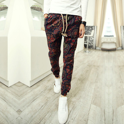 Мъжки цветни панталони в етно стил