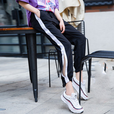 Ежедневни дамски панталони  широк модел в пет цвята