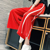 Широк ежедневен дамски панталон в три цвята