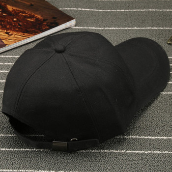 Ανδρικό καλοκαιρινό ρυθμιζόμενο καπέλα σε μαύρο χρώμα