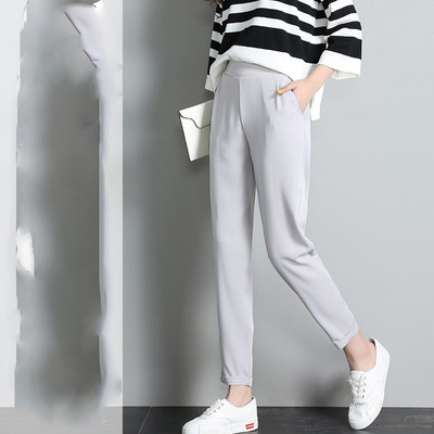 Спортно-елегантен ежедневен дамски панталон в три цвята