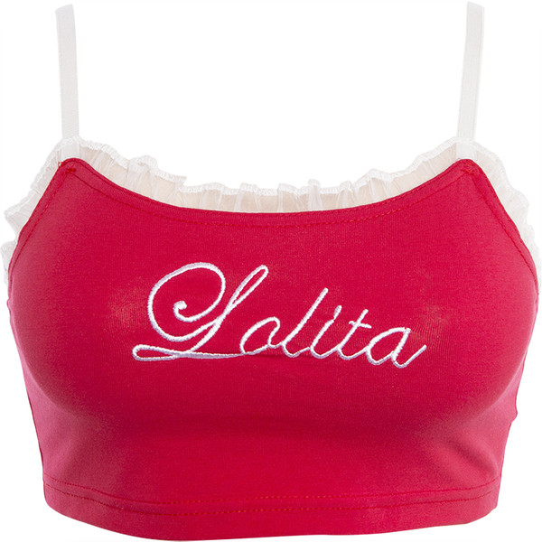 Актуален скъсен дамски потник с надпис 