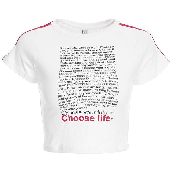 Дамска тениска втален модел с къс ръкав с надпис