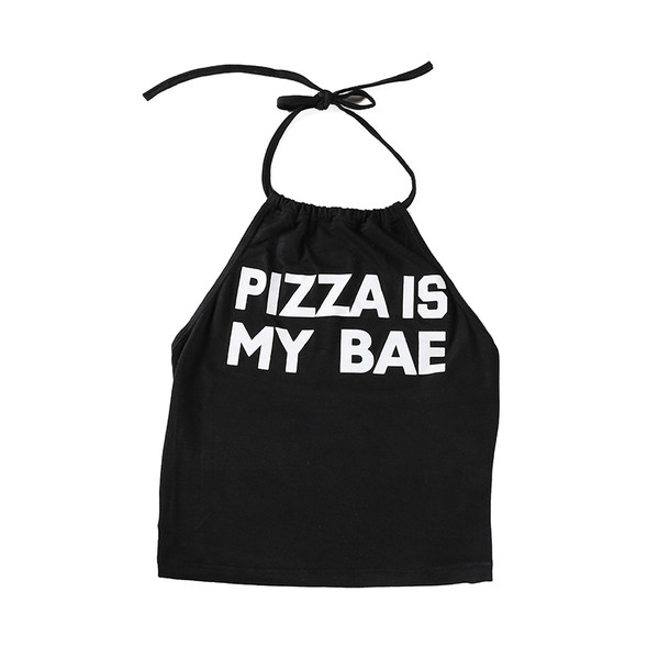 Модерен дамски черен потник с надпис