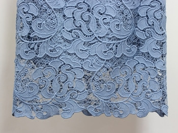 Дантелена пола с подплата и висока талия в няколко цвята